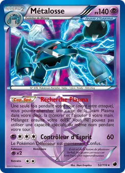 Métalosse 52/116 Glaciation Plasma