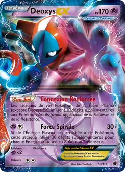 Deoxys-EX 53/116 Glaciation Plasma