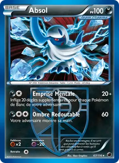 Absol 67/116 Glaciation Plasma