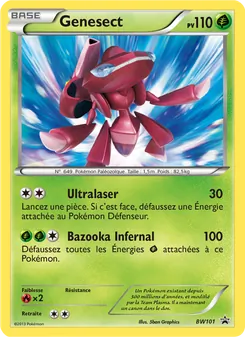 Genesect BW101 Promo BW