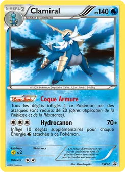 Clamiral BW22 Promo BW