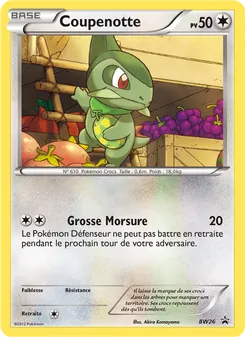 Coupenotte BW26 Promo BW