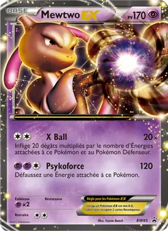 Mewtwo ex BW45 Promo BW