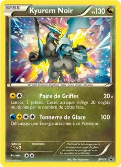 Kyurem Noir BW58 Promo BW