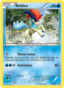 Keldeo BW60 Promo BW