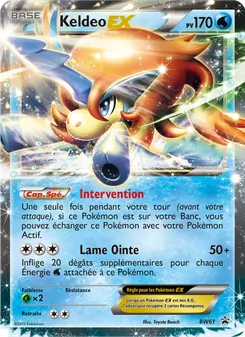 Keldeo ex BW61 Promo BW