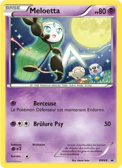 Meloetta BW68 Promo BW