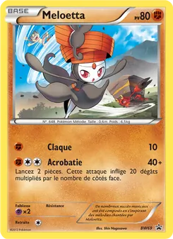 Meloetta BW69 Promo BW