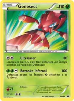 Genesect BW99 Promo BW