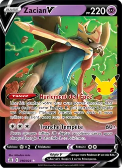 Zacian V 16/25 Célébrations