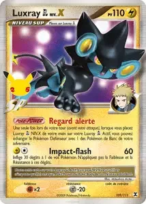 Luxray GL NIV.X 42/25 Célébrations
