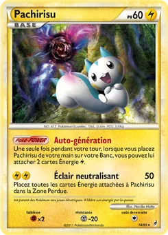 Pachirisu 18/95 L'appel des Légendes