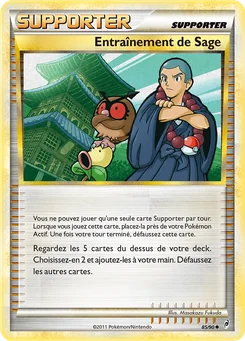 Entraînement de Sage 85/95 L'appel des Légendes