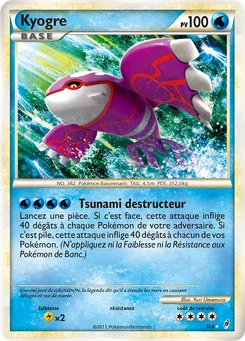 Kyogre SL6 L'appel des Légendes