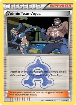 Admin Team Aqua 25/34 Double Danger