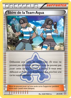 Sbire de la Team Aqua 26/34 Double Danger