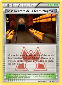 Base Secrète de la Team Magma 32/34 Double Danger