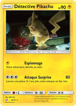 Détective Pikachu 10/18 Détective Pikachu