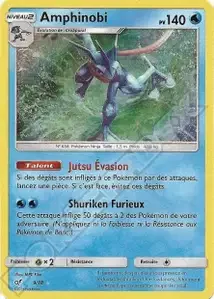 Amphinobi 9/18 Détective Pikachu