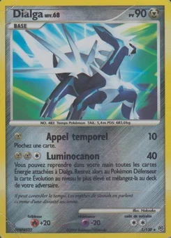 Dialga 1/130 Diamant & Perle
