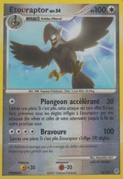 Étouraptor 16/130 Diamant & Perle