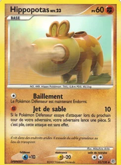 Hippopotas 51/130 Diamant & Perle