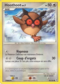 Hoothoot 85/130 Diamant & Perle
