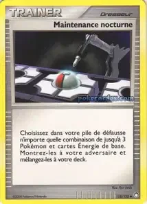 Maintenance nocturne 113/123 Trésors Mystérieux