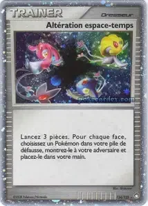 Altération espace-temps 124/123 Trésors Mystérieux