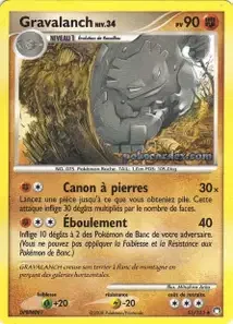 Gravalanch 51/123 Trésors Mystérieux