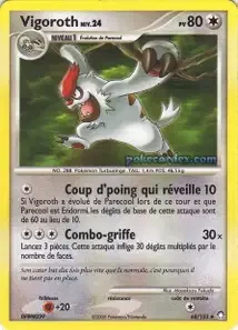 Vigoroth 68/123 Trésors Mystérieux