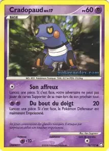 Cradopaud 78/123 Trésors Mystérieux