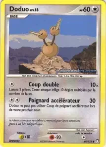 Doduo 80/123 Trésors Mystérieux