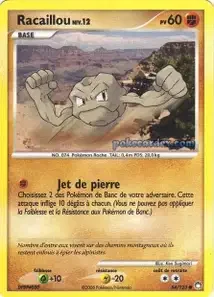 Racaillou 84/123 Trésors Mystérieux