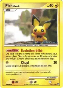 Pichu 93/123 Trésors Mystérieux