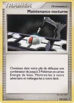 Maintenance nocturne 120/132 Merveilles Secrètes