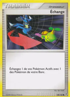 Échange 128/132 Merveilles Secrètes