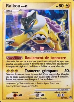 Raikou 16/132 Merveilles Secrètes