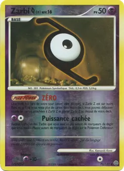 Zarbi Z 72/132 Merveilles Secrètes