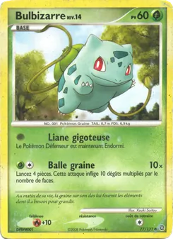 Bulbizarre 77/132 Merveilles Secrètes
