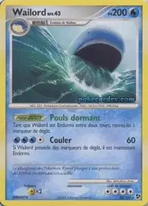 Wailord 30/106 Duels au Sommets