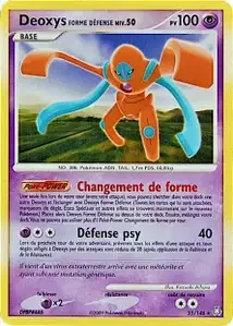 Deoxys Forme Défense 25/146 Éveil des Légendes