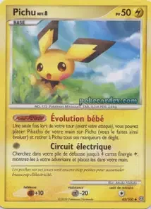 Pichu 45/100 Tempête