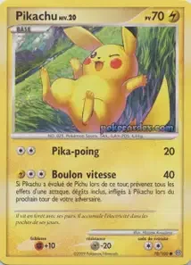Pikachu 70/100 Tempête