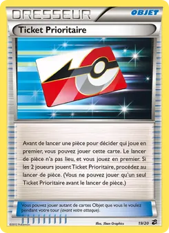 Ticket Prioritaire 19/20 Coffre des Dragons