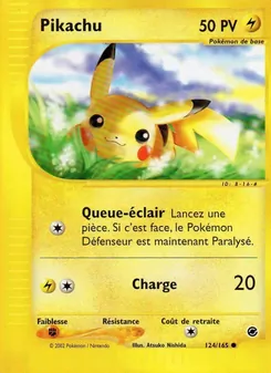Pikachu 124/165 Expedition