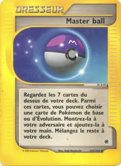 Master ball 143/165 Expedition