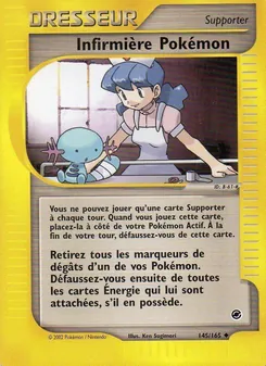 Infirmière Pokémon 145/165 Expedition