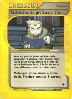 Recherches du professeur Chen 149/165 Expedition