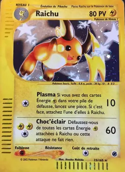 Raichu 25/165 Expedition